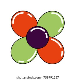 balloons decoration shaped flower celebration
