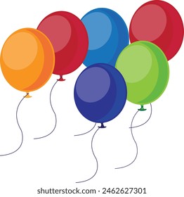 Balloons are a delightful addition to any celebration, symbolizing joy and festivity with their vibrant colors and buoyant nature. Made from materials such as latex or foil, balloons can be inflated 