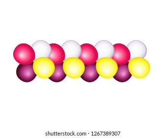 Balloons of different color decor