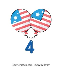 Balloons doodle vector filled outline icon. EPS 10 file