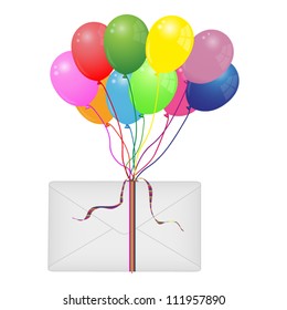 balloons and envelope