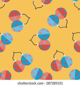 balloons flat icon,eps10 seamless pattern background
