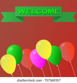 Balloons for greetings