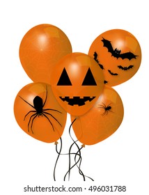 balloons for Halloween