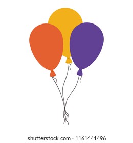 balloons helium floating icon