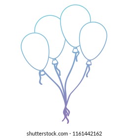 balloons helium floating icon