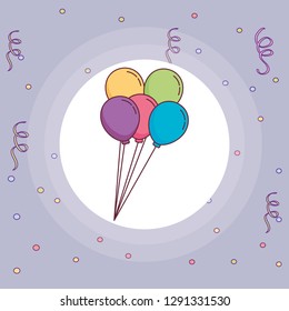 balloons helium floating icon
