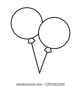 balloons helium floating icon