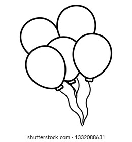 balloons helium floating icon