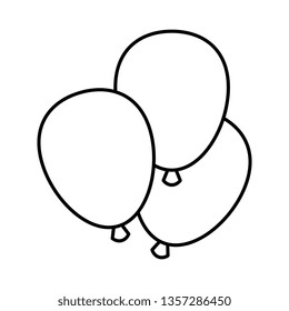 balloons helium floating icon