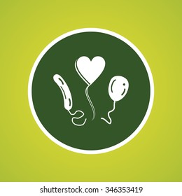 Balloons Icon