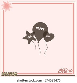 Balloons icon