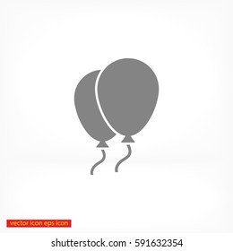 Balloons Icon