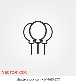 Balloons icon