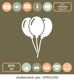 Balloons icon