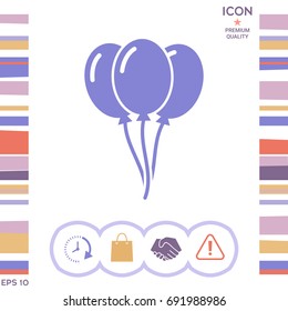 Balloons icon