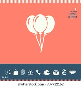 Balloons icon