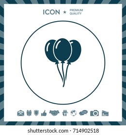 Balloons icon