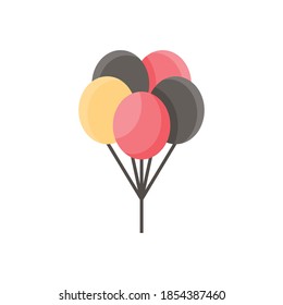 balloons icon design fat style