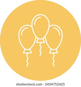 Balloons Icon Design For Personal And Commercial Use