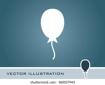 Balloons icon. Eps-10.
