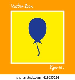 Balloons Icon. Eps-10.