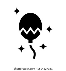 balloons icon isolated sign symbol vector illustration - high quality black style vector icons
