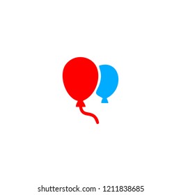 Balloons icon logo