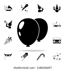 balloons icon. Party icons universal set for web and mobile