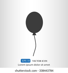 balloons icon vector
