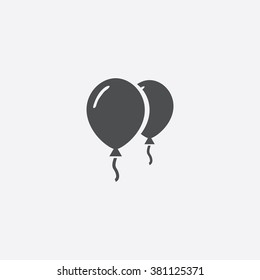 balloons Icon Vector