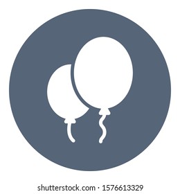 
Balloons Isolated Vector Icon which can easily modify or edit
