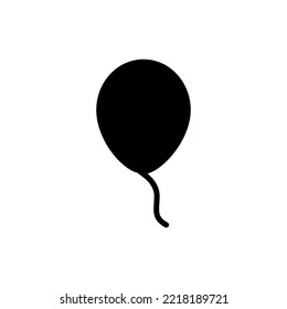 Balloons line vector icon collection