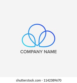 Balloons logo design