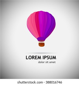 balloons logo. Vector