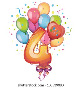 24,795 Birthday 4 years Images, Stock Photos & Vectors | Shutterstock