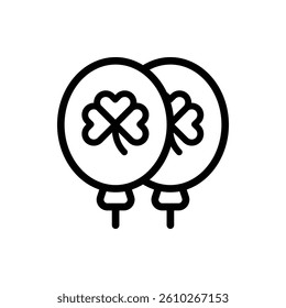 Balloons Outline Icon. Balloons Icon