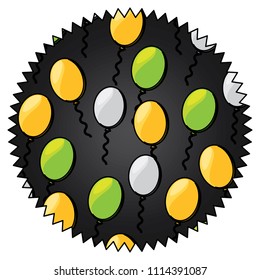 Balloons pattern design