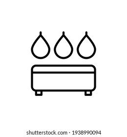 Balloons Shot icon in vector. Logotype