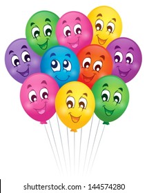 Balloons theme image 5 - eps10 vector illustration.