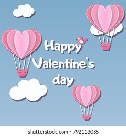 balloons and Valentine's day