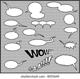 Balloons. Vector.