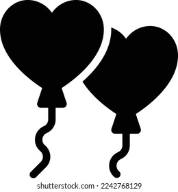 ilustración de globos Vector en un fondo transparente. Símbolos de calidad superior. Iconos vectoriales de glifos para diseño de conceptos y gráficos. 

