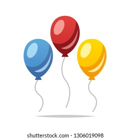 Balloons vector isolated