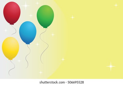 Balloons wallpaper, party background