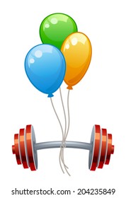 Balloons with weight