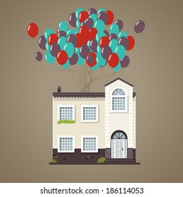 Balloons&House