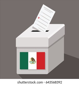 ballot box Mexico