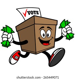 Ballot Box with Money