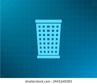 icono web de la urna. diseño vectorial